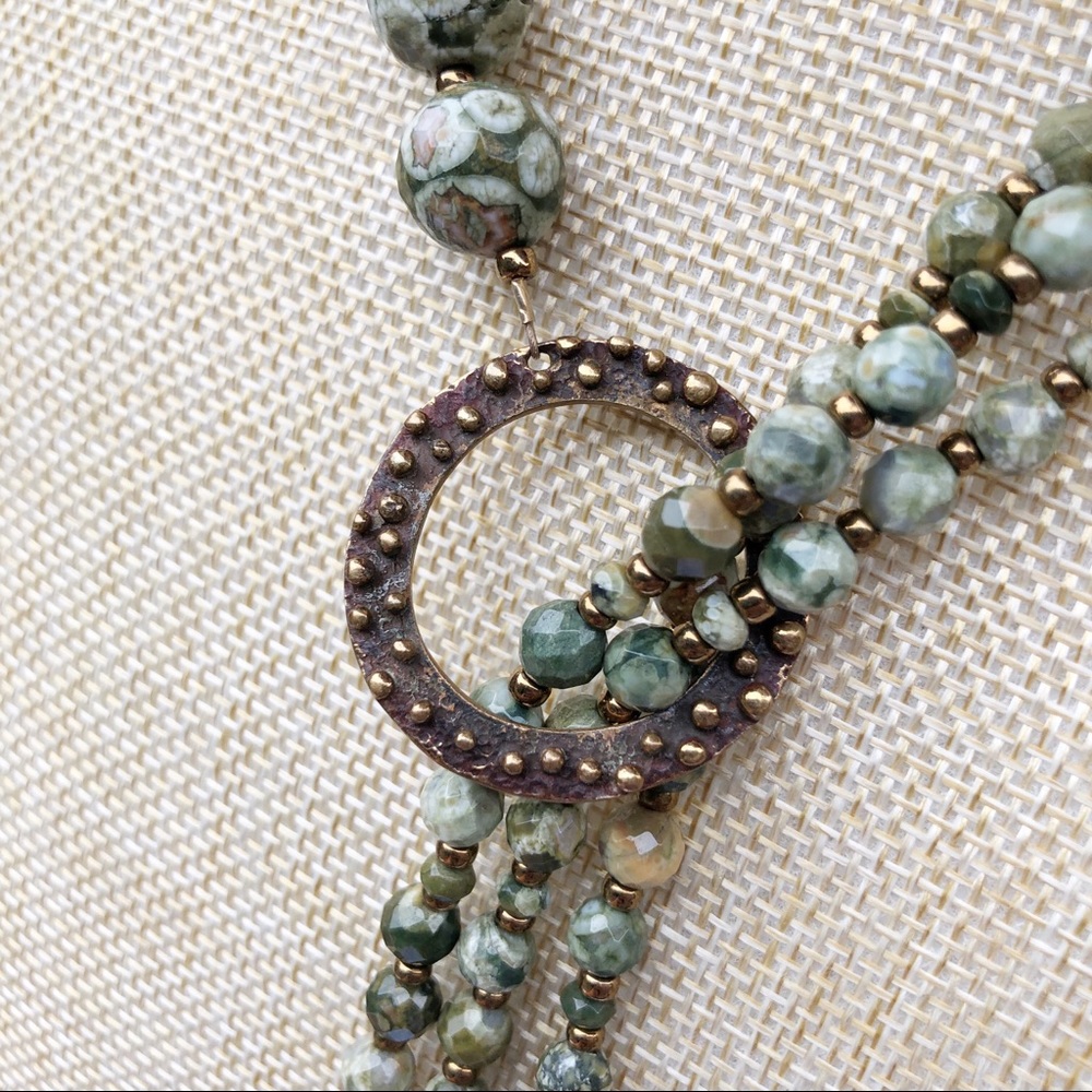 Sage Green Adjustable Necklace